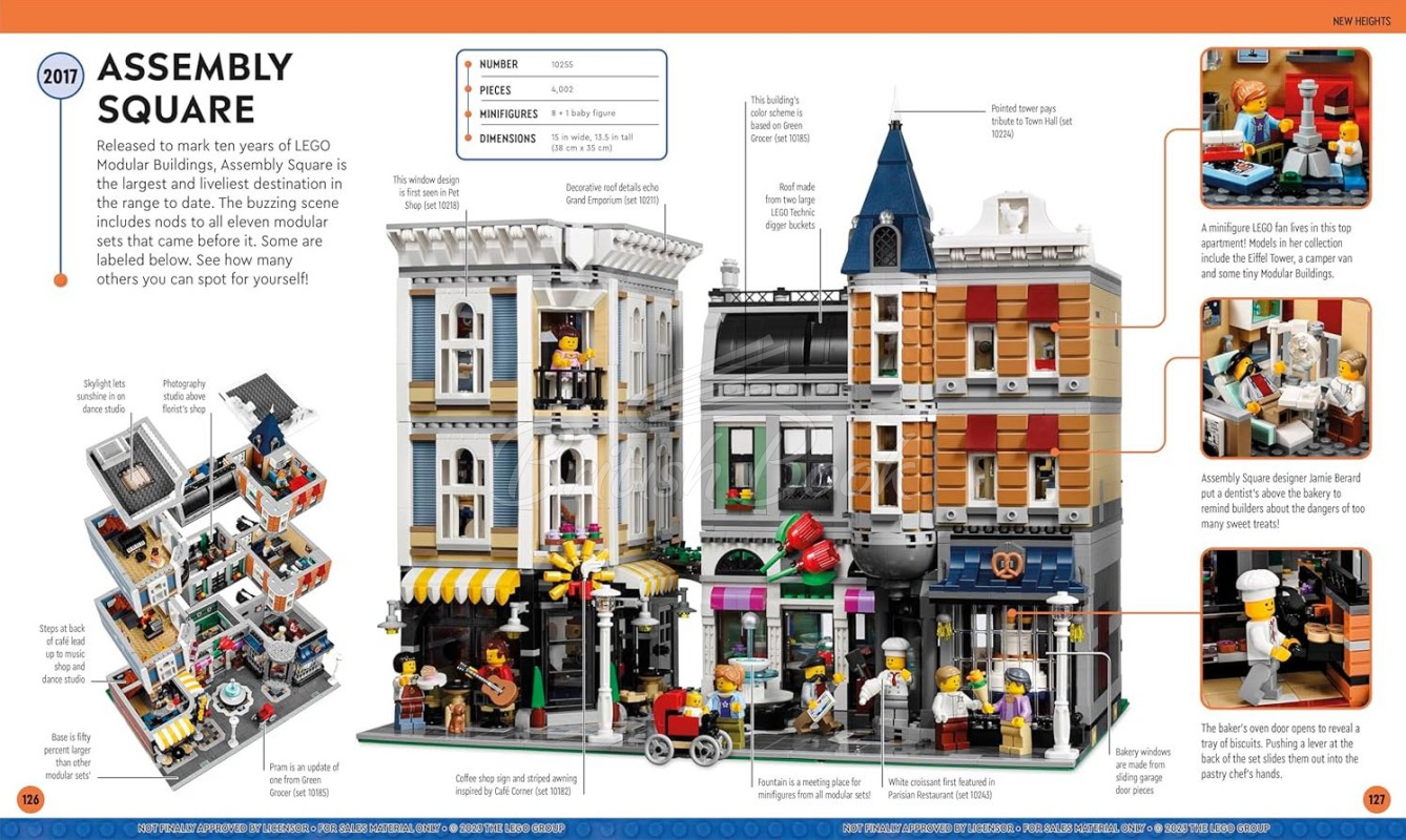 Книга LEGO Timelines: A Visual Journey Through Ten Decades of LEGO History зображення 3