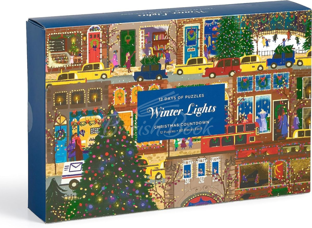 Пазл Joy Laforme Winter Lights 12 Days of Puzzles: Christmas Countdown зображення