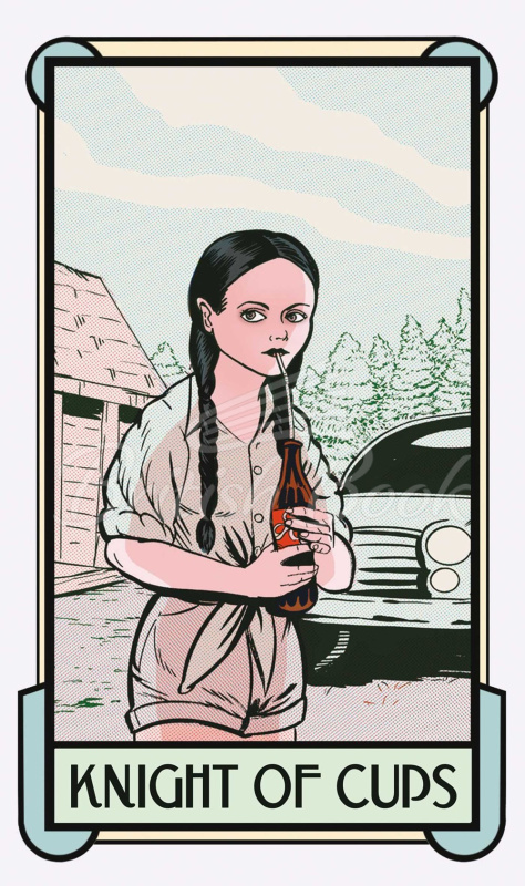Карти таро Christina Ricci's Cat Full of Spiders Tarot Deck and Guidebook зображення 10
