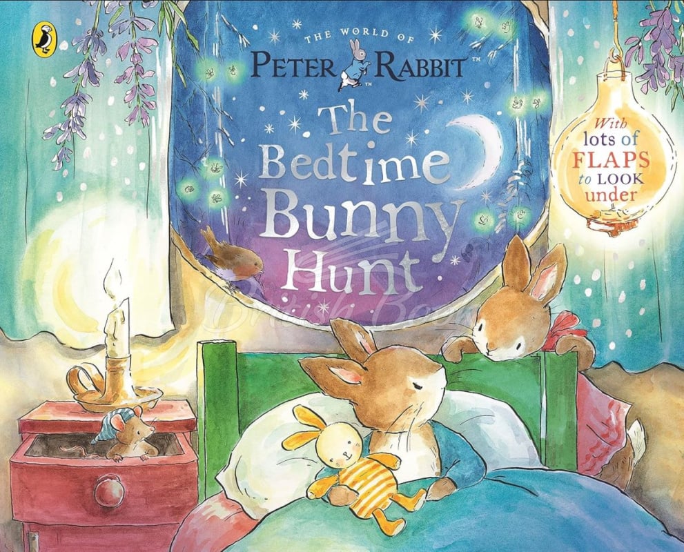 Книга Peter Rabbit: The Bedtime Bunny Hunt (A Lift-the-Flap Storybook) зображення