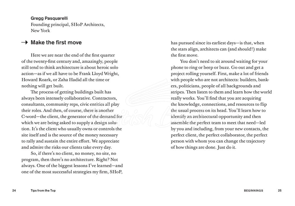 Книга Tips from the Top: Architects Share Their Advice for Success зображення 11