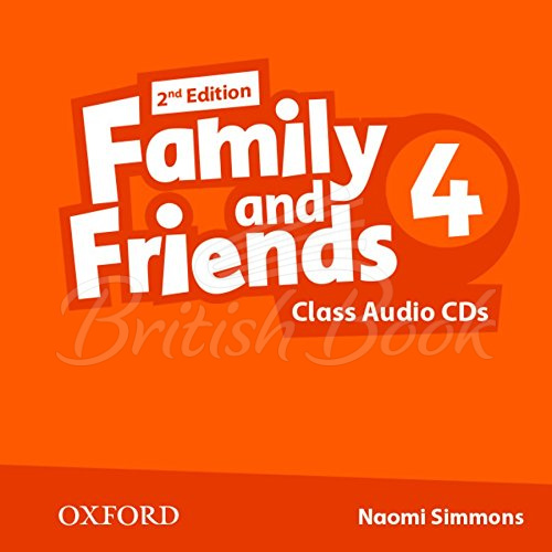 Аудіодиск Family and Friends 2nd Edition 4 Class Audio CDs зображення