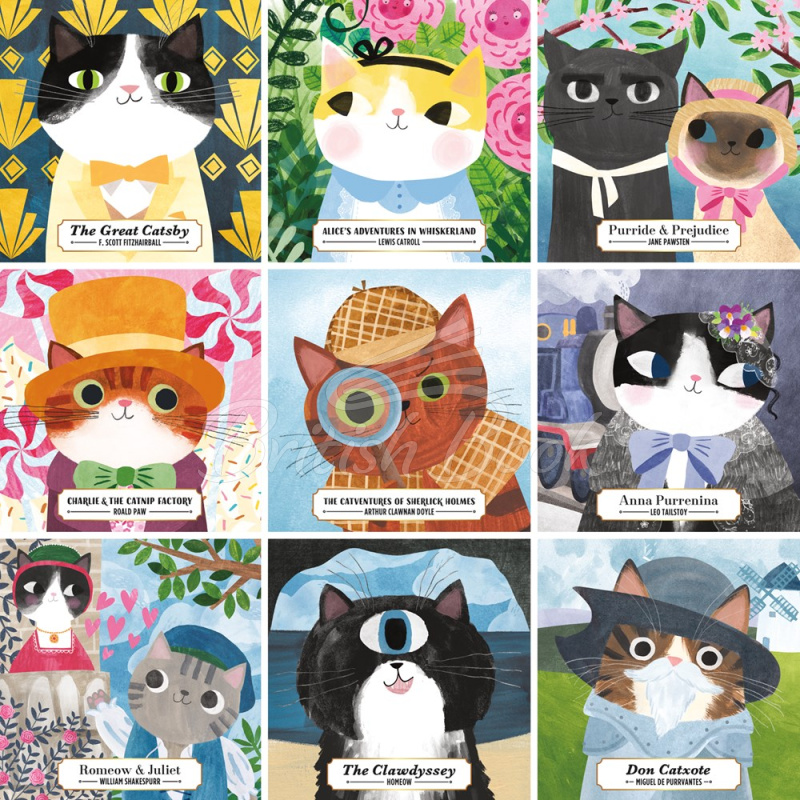 Пазл Bookish Cats 500 Piece Puzzle зображення 1