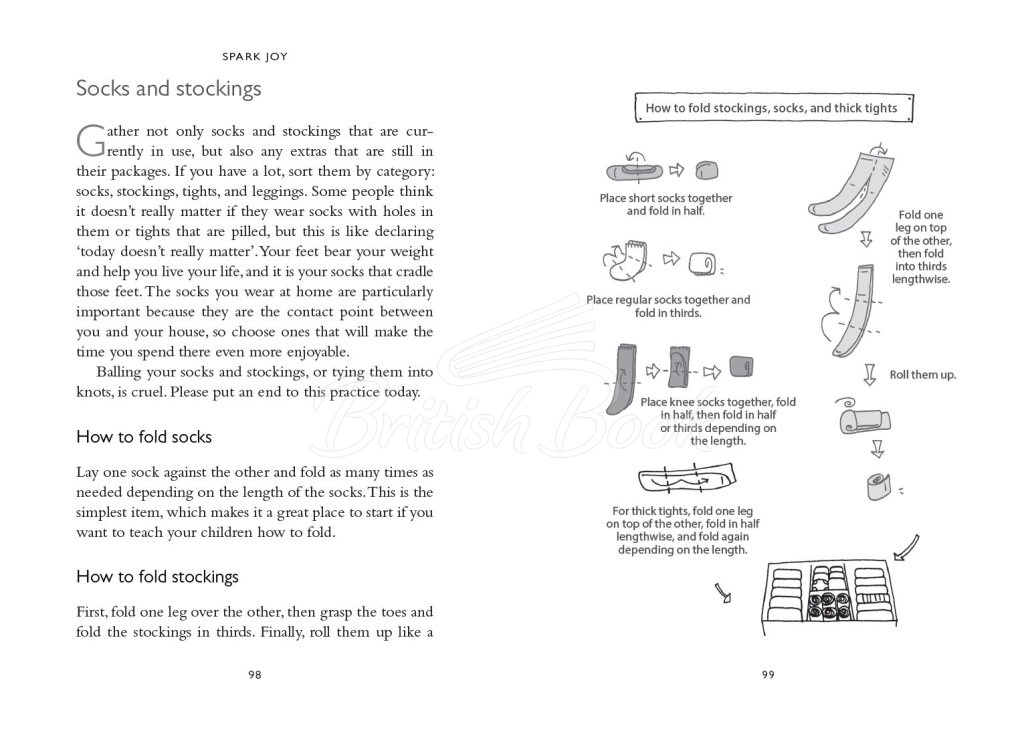 Книга Spark Joy: An Illustrated Guide to the Japanese Art of Tidying зображення 6