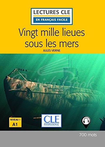 Книга Lectures en Français Facile Niveau 1 Vingt mille lieues sous les mers зображення