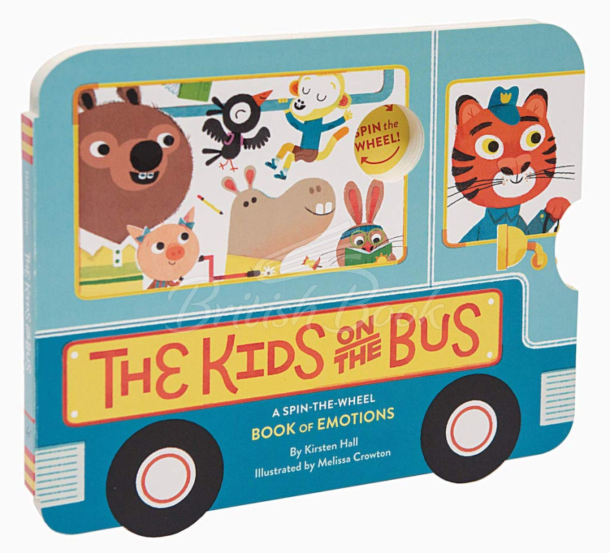 Книга The Kids on the Bus: A Spin-the-Wheel Book of Emotions зображення 1