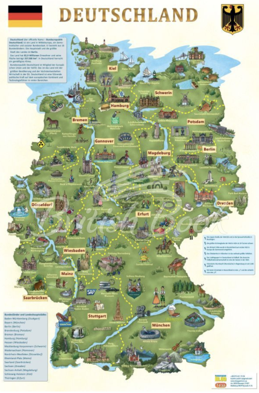 Плакат Deutschland зображення