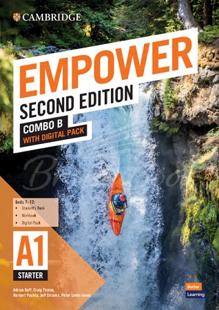 Підручник і робочий зошит Cambridge Empower Second Edition A1 Starter Combo B with Digital Pack зображення