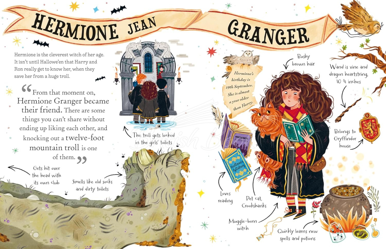 Книга Hermione Granger: Little Guides to the Harry Potter Stories by J.K.Rowling зображення 2