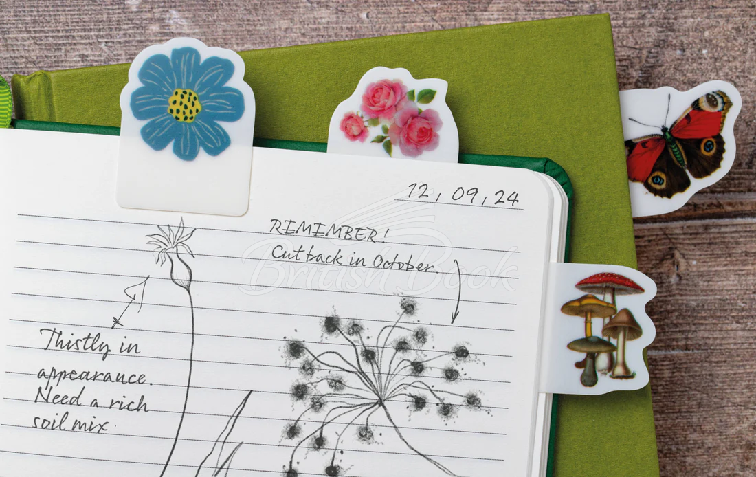 Закладка Eclectionery Journal Tabs: Botanical зображення 1
