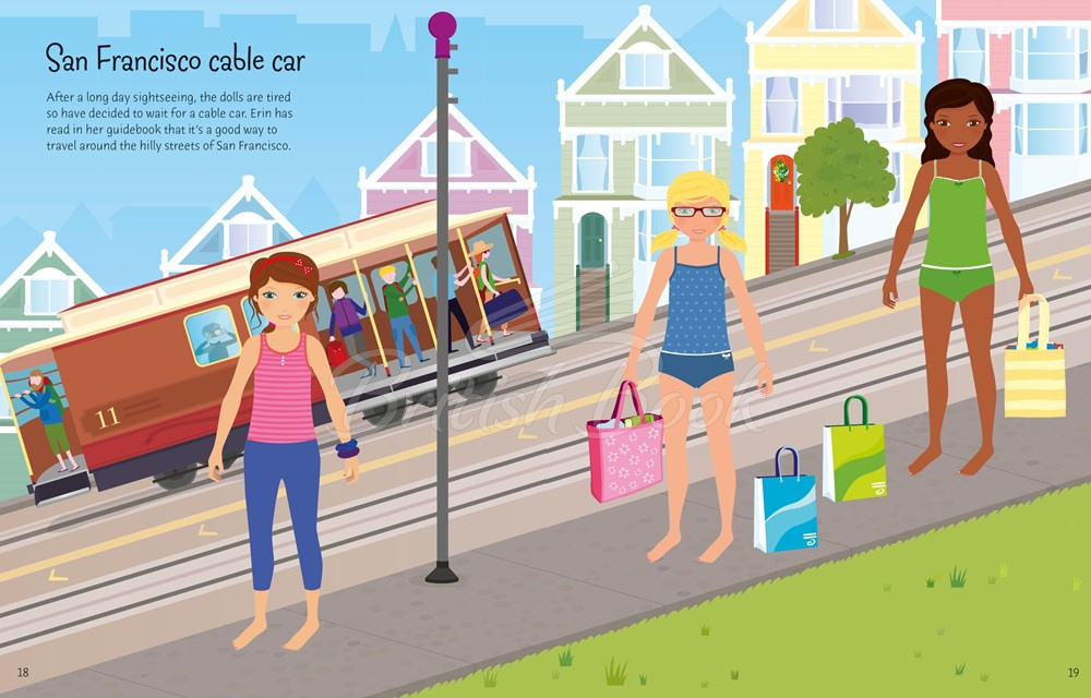 Книга Sticker Dolly Dressing: Travel зображення 5