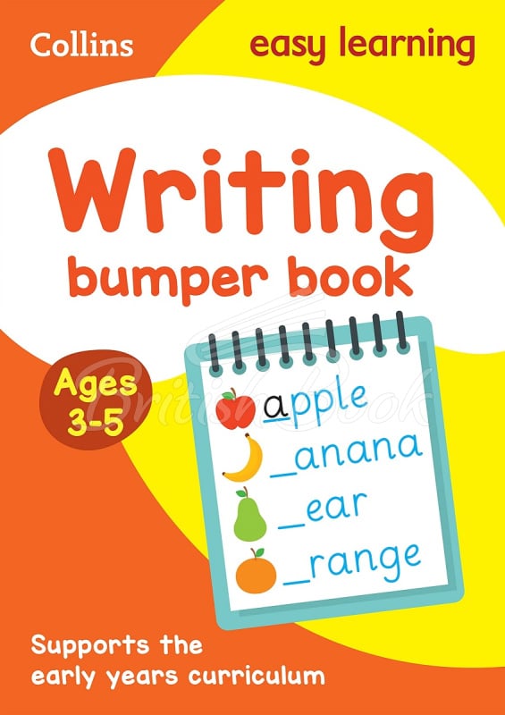 Книга Collins Easy Learning Preschool: Writing Bumper Book (Ages 3-5) зображення
