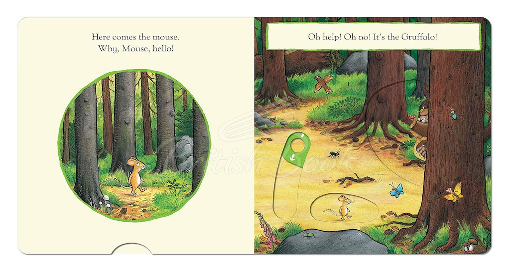 Книга The Gruffalo (A Push, Pull and Slide Book) изображение 1