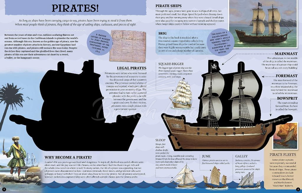 Книга Inside Out Pirate Ship зображення 1