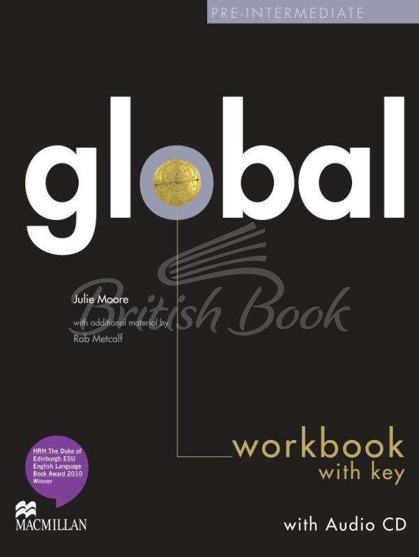 Рабочая тетрадь Global Pre-Intermediate Workbook with key and Audio CD изображение