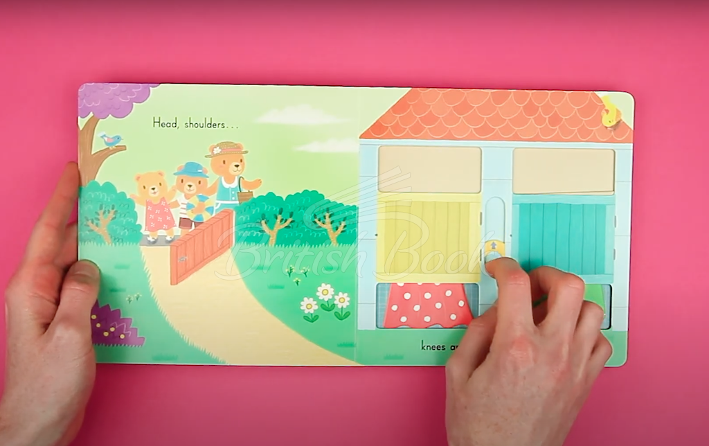 Книга Sing Along with Me! Head, Shoulders, Knees and Toes изображение 2