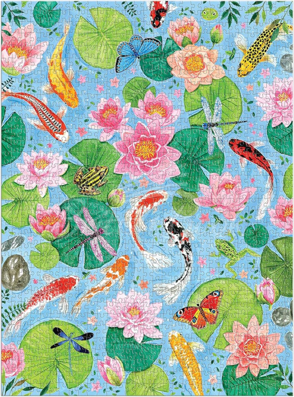 Пазл By The Koi Pond 1000 Piece Puzzle изображение 1
