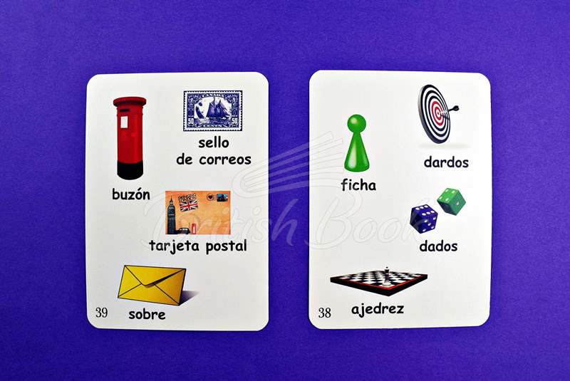 Карточки Fun Card Spanish: XXL Spanish My First 600 Words изображение 4