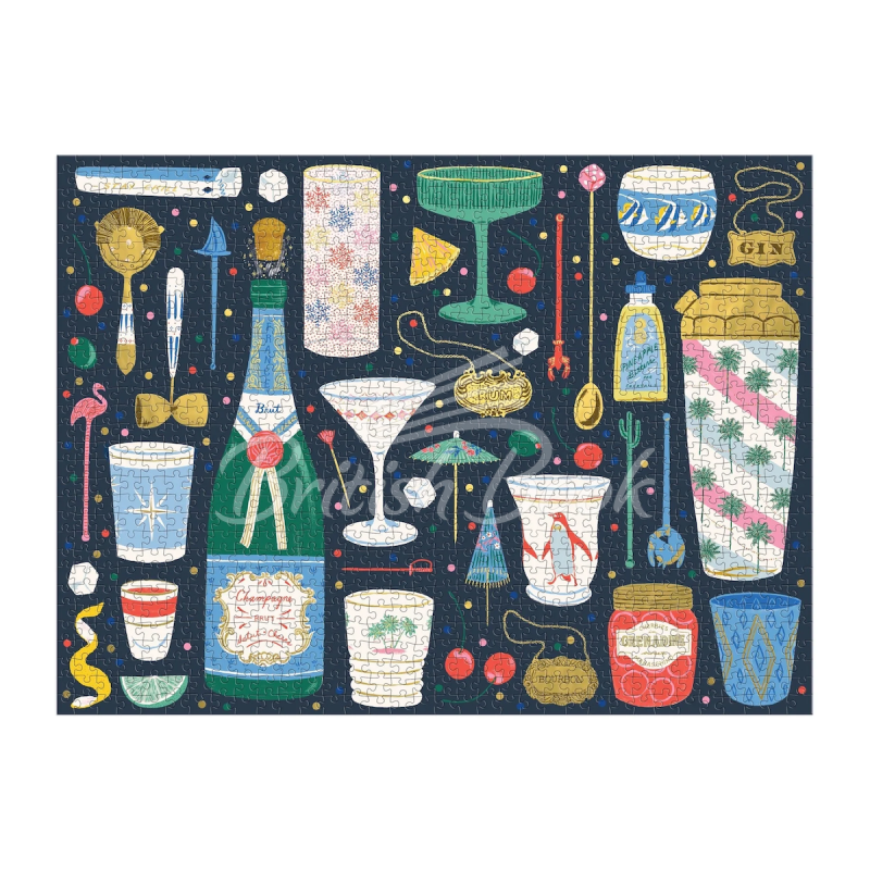 Пазл Merry Mixer 1000 Piece Foil Puzzle изображение 2