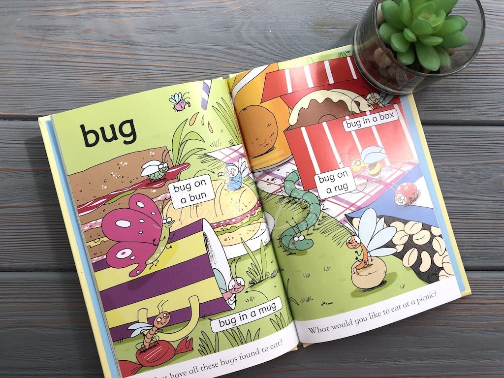 Книга Usborne Very First Reading First Phonics Words зображення 3
