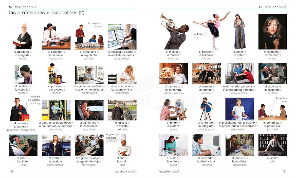 Книга Spanish-English Bilingual Visual Dictionary зображення 4