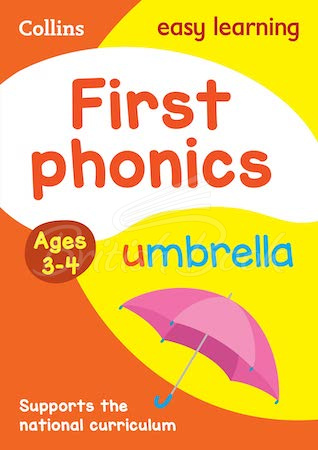 Книга Collins Easy Learning Preschool: First Phonics (Ages 3-4) зображення