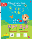 Usborne Early Years Wipe-Clean: Starting to Add