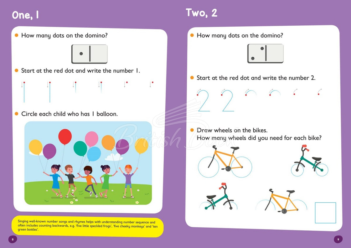 Книга Collins Easy Learning Preschool: Numbers Bumper Book (Ages 3-5) зображення 2