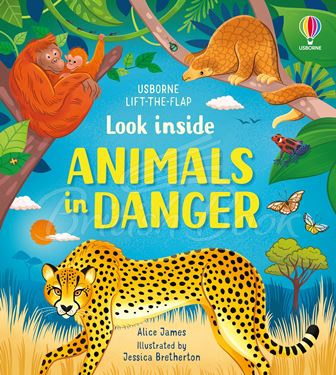 Книга Look inside Animals in Danger изображение