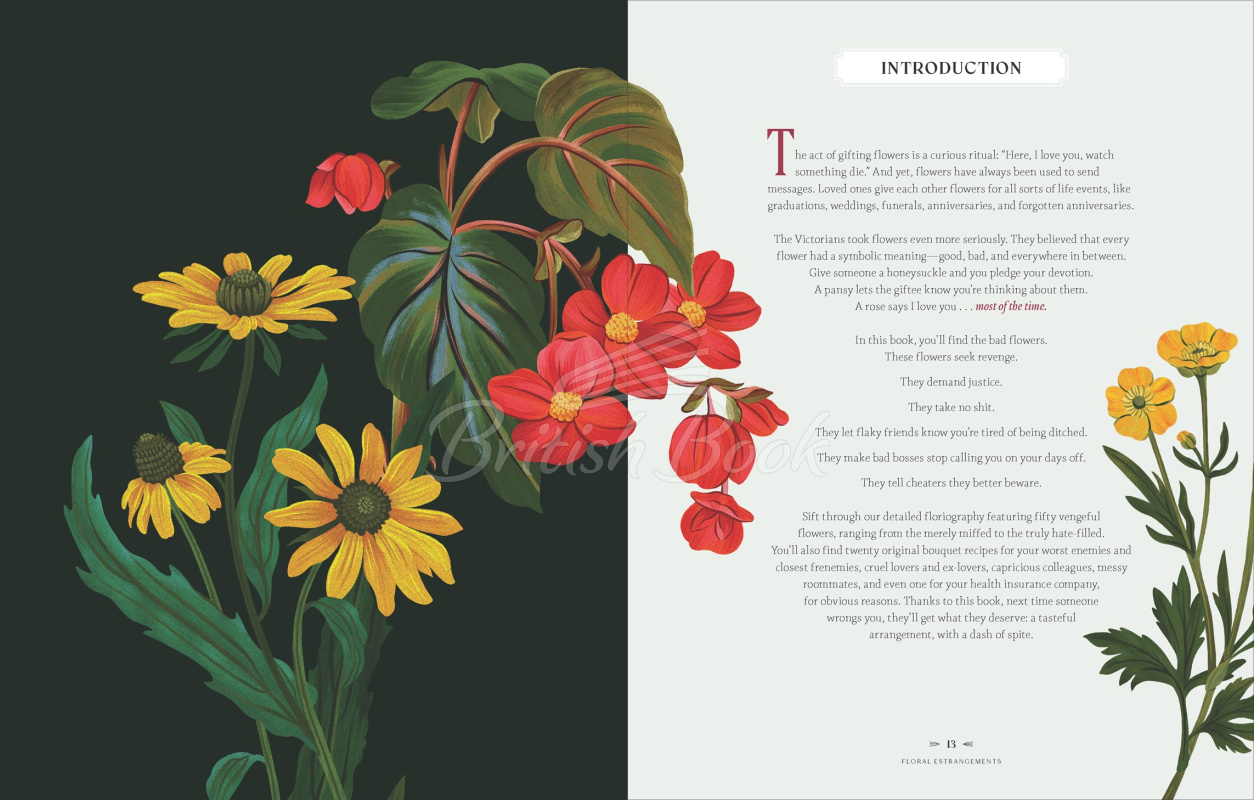 Книга Floral Estrangements:Taunt Your Rivals & Vanquish Your Enemies through the Language of Flowers зображення 5