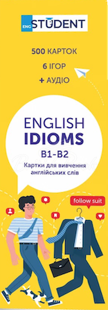 Картки для вивчення англійських слів English Idioms B1-B2 изображение