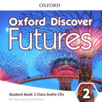 Аудіодиск Oxford Discover Futures 2 Class Audio CDs зображення