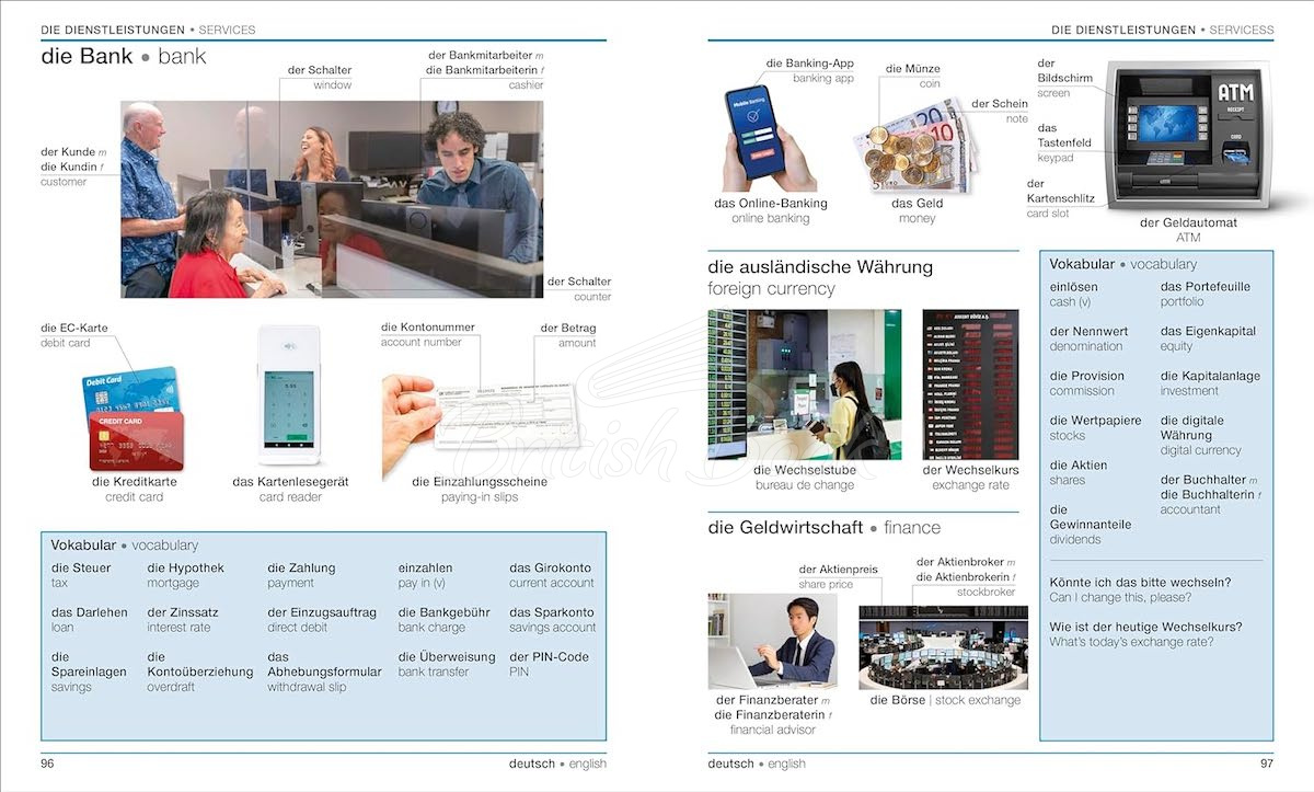 Книга German-English Bilingual Visual Dictionary изображение 3