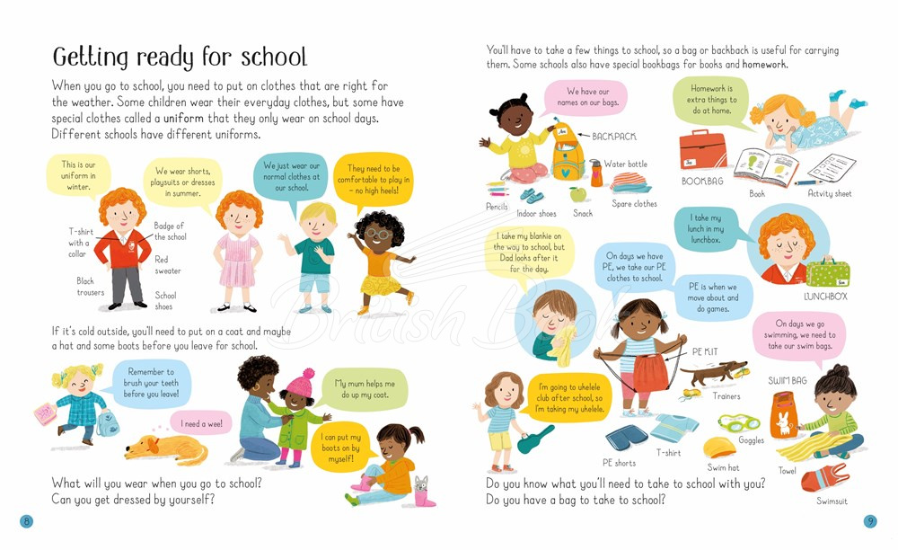 Книга All About Starting School зображення 3