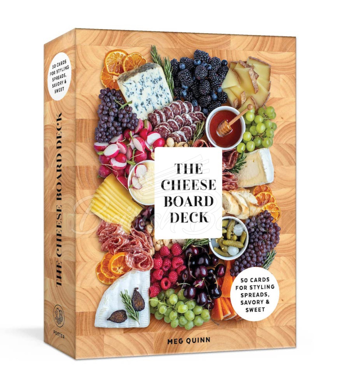 Карточки The Cheese Board Deck: 50 Cards For Styling Spreads, Savory, and Sweet изображение 1