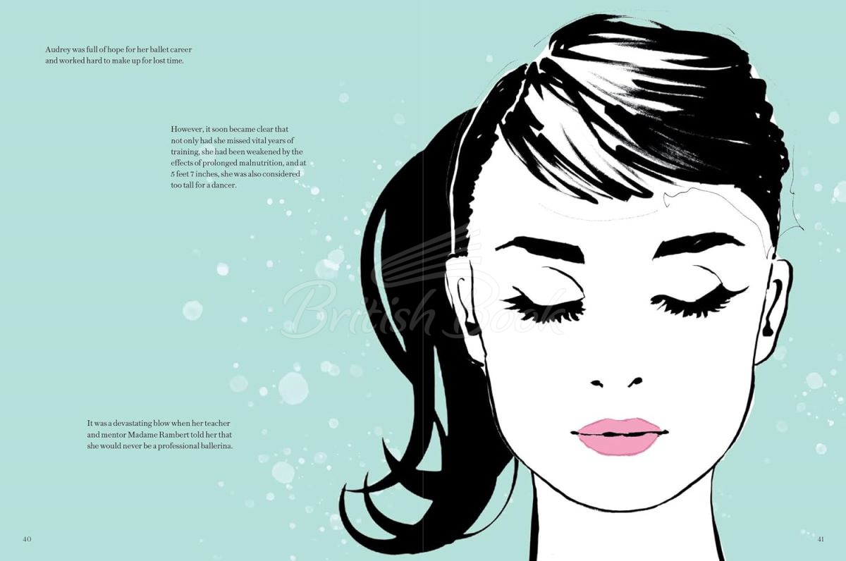 Книга Audrey Hepburn: The Illustrated World of a Fashion Icon изображение 5