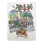 San Francisco Handmade Silkscreened Journal