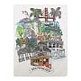 San Francisco Handmade Silkscreened Journal
