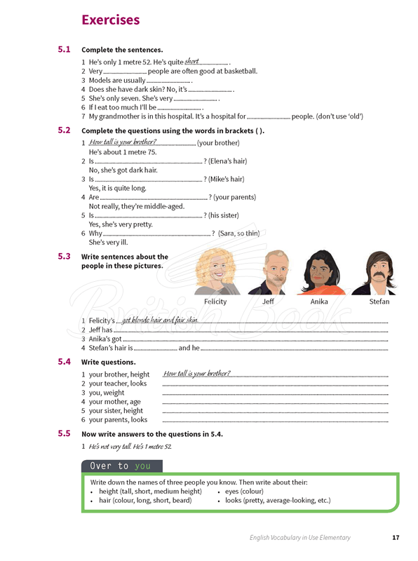 Книга English Vocabulary in Use Third Edition Elementary with eBook and answer key изображение 12
