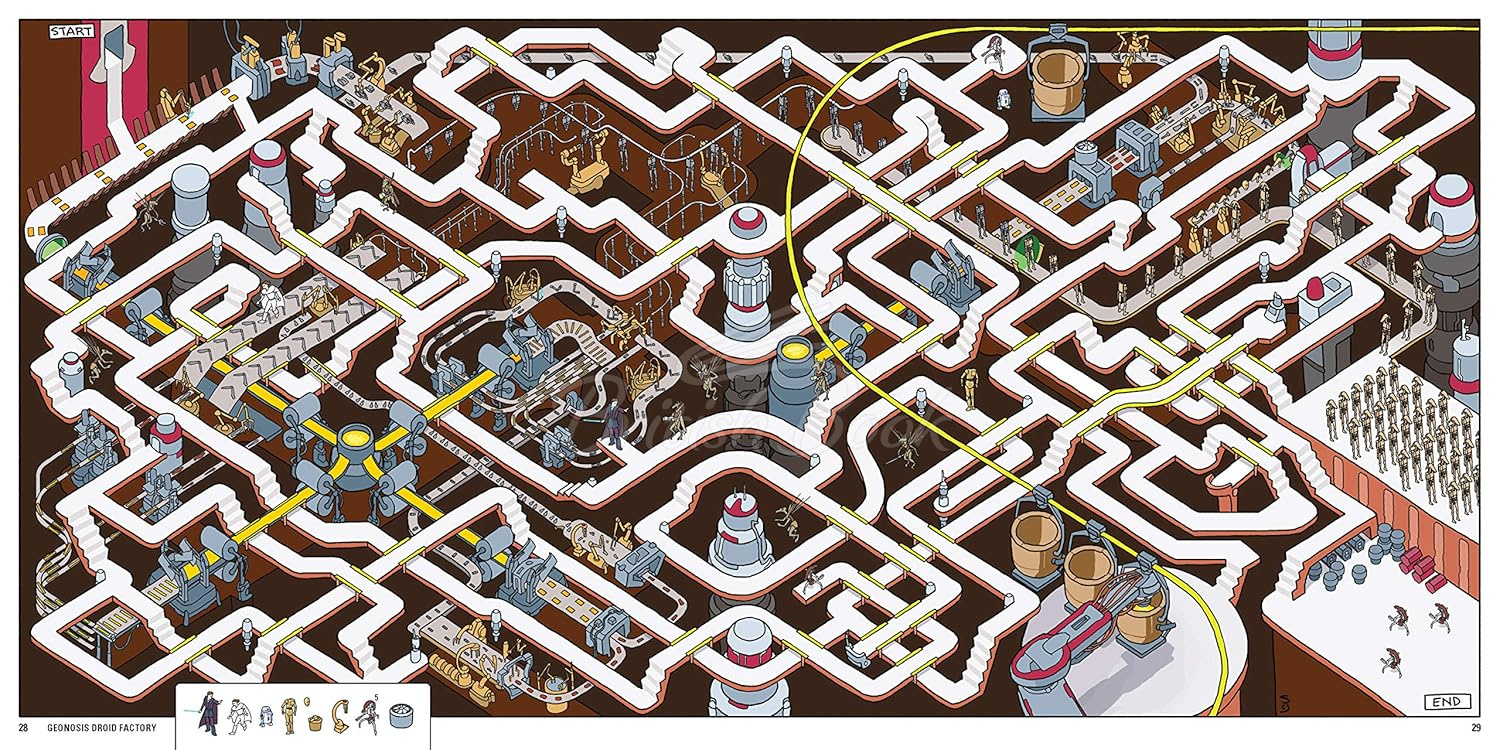 Книга Star Wars Mazes зображення 3