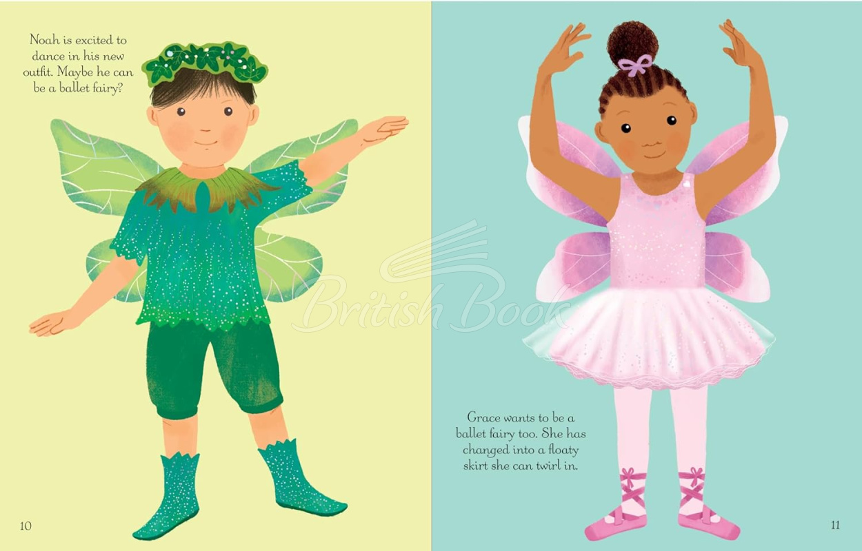 Книга Sticker Dressing Up: Fairies зображення 10