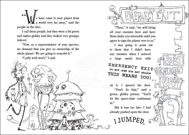 Книга Fortunately, the Milk... зображення 1