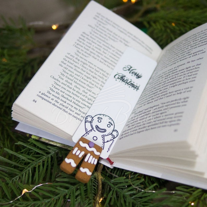 Закладка Gingerbread Man (Legs) Bookmark зображення 2