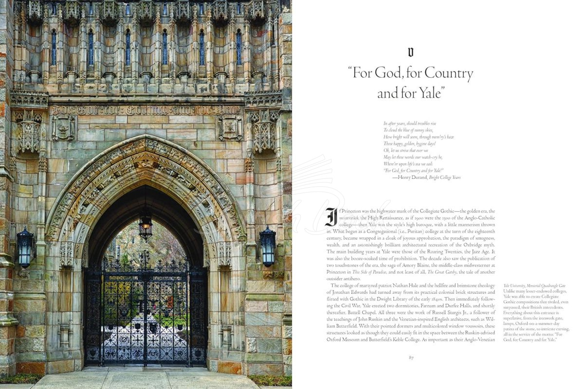 Книга Academia: Collegiate Gothic Architecture in the United States изображение 6
