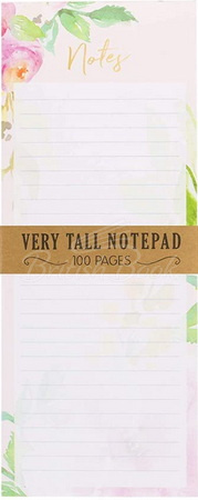 Блокнот Tall Magnet Notepad Floral изображение