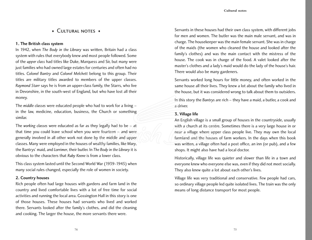 Книга Collins English Readers Level 3 The Body in the Library изображение 2
