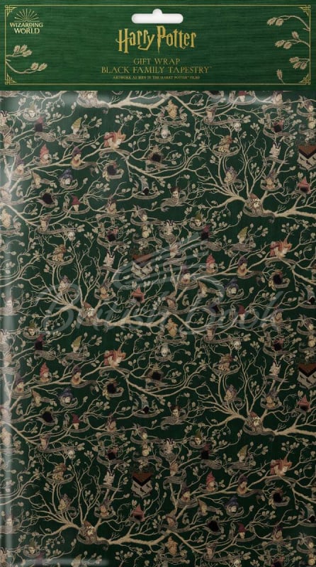 Пакувальний папір Harry Potter Gift Wrap: Black Family Tapestry зображення