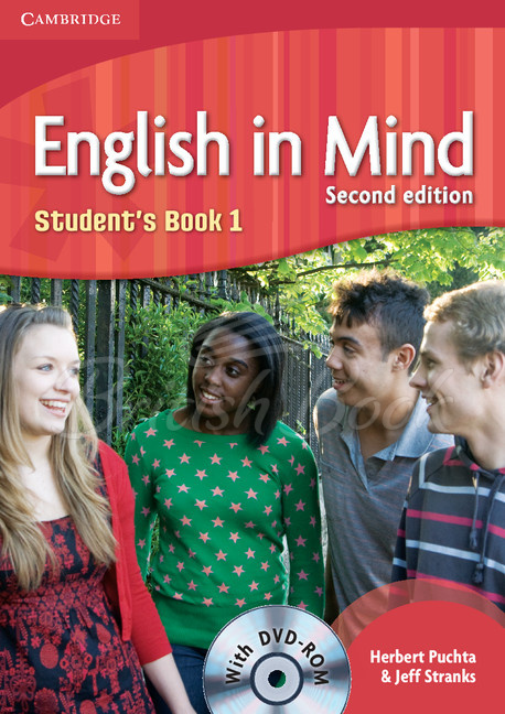 Підручник English in Mind Second Edition 1 Student's Book with DVD-ROM зображення