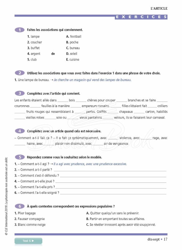 Книга Grammaire Progressive du Français 3e Édition Avancé изображение 14