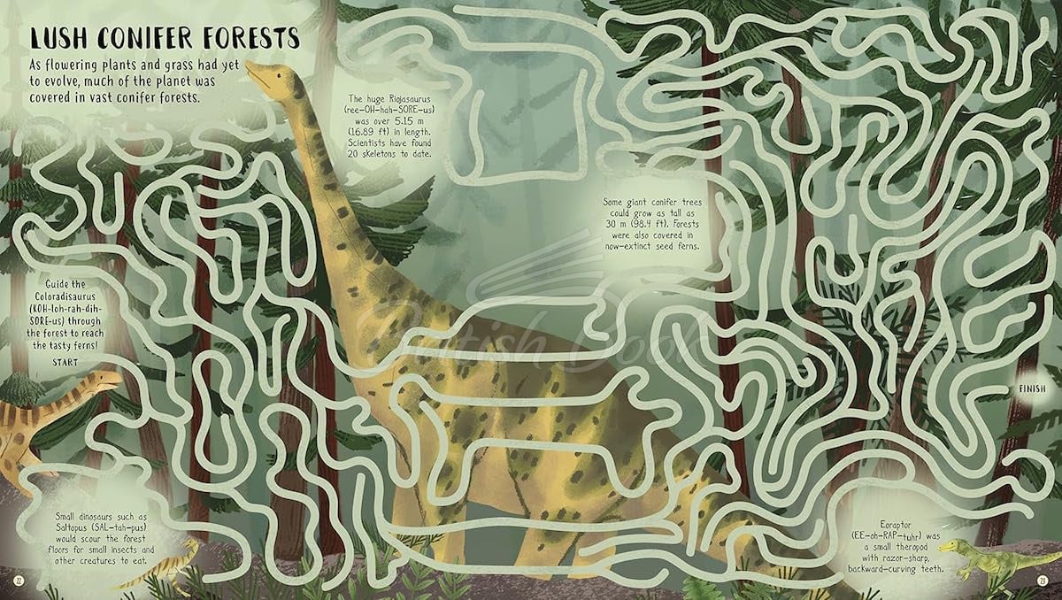 Книга Dinosaur Mazes зображення 2